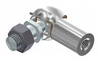 Головка газовой пружины концевая в форме шарового шарнира М10. Артикул: КГ-730060