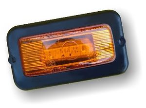 Габаритный фонарь со светодиодами G05/2 led желтый GMAK