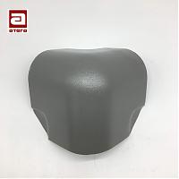 Уголок пластиковый торцевой верхний 80х80 серый Артикул: УГ-17078080